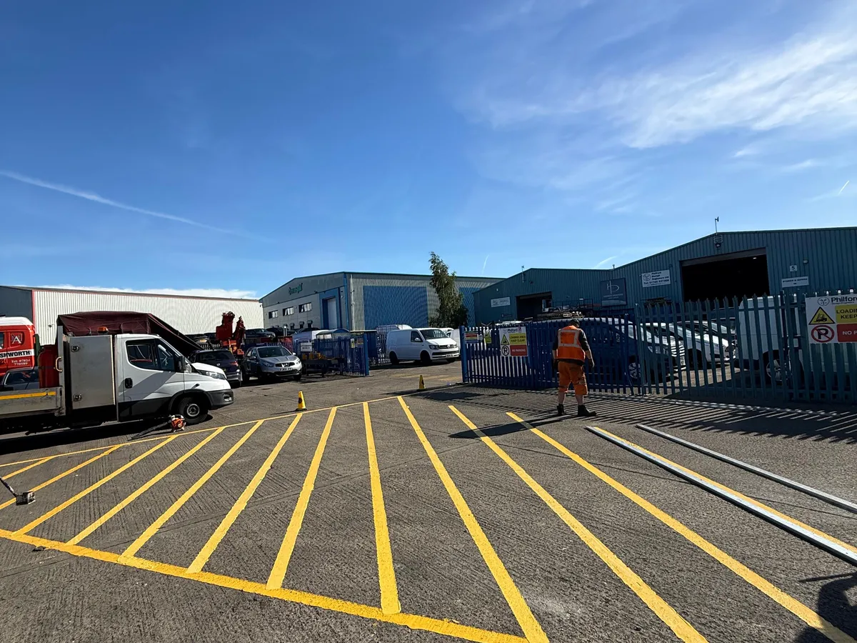 Line Marking by South Yorkshire Construction